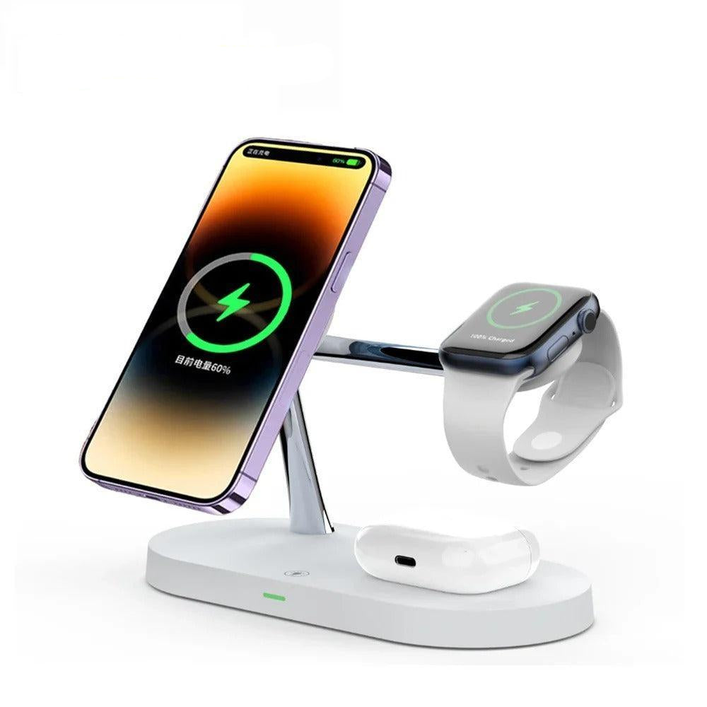 Fast wireless charging stand for iPhone and other devices with quick charging support - Gadgets Bolt