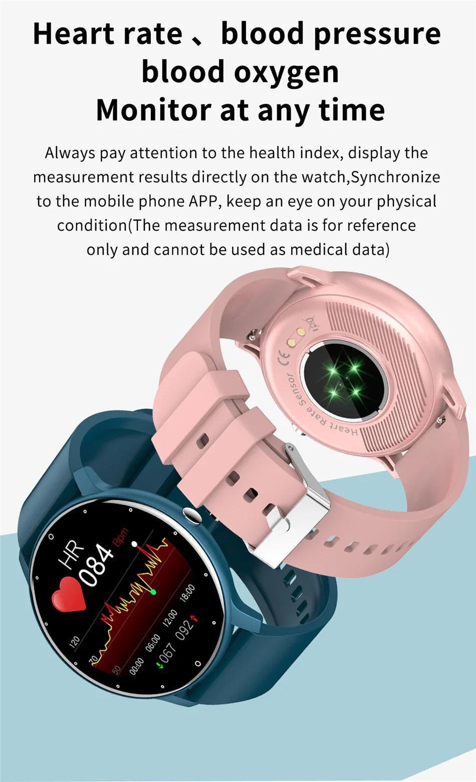 Smart fitness waterproof watch with activity tracking, heart rate monitor, and multi-sport modes - Gadgets Bolt