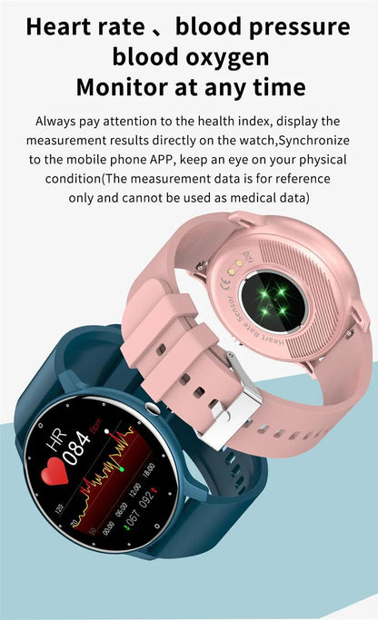 Smart fitness waterproof watch with activity tracking, heart rate monitor, and multi-sport modes - Gadgets Bolt