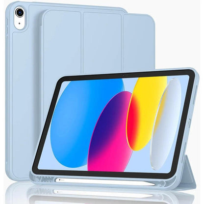 iPad magnetic case with pencil holder and premium protection, designed for easy access and secure fit - Gadgets Bolt