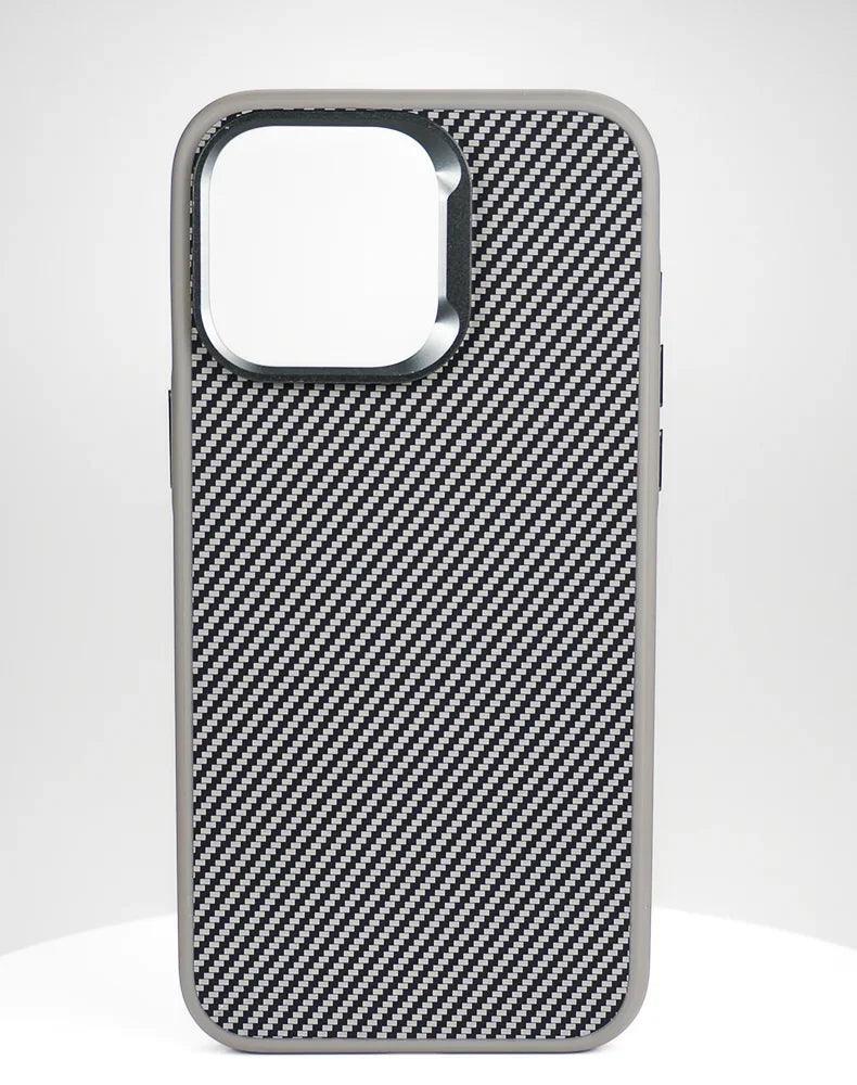 Luxury carbon fiber phone case with sleek design and premium protection for iPhone - Gadgets Bolt