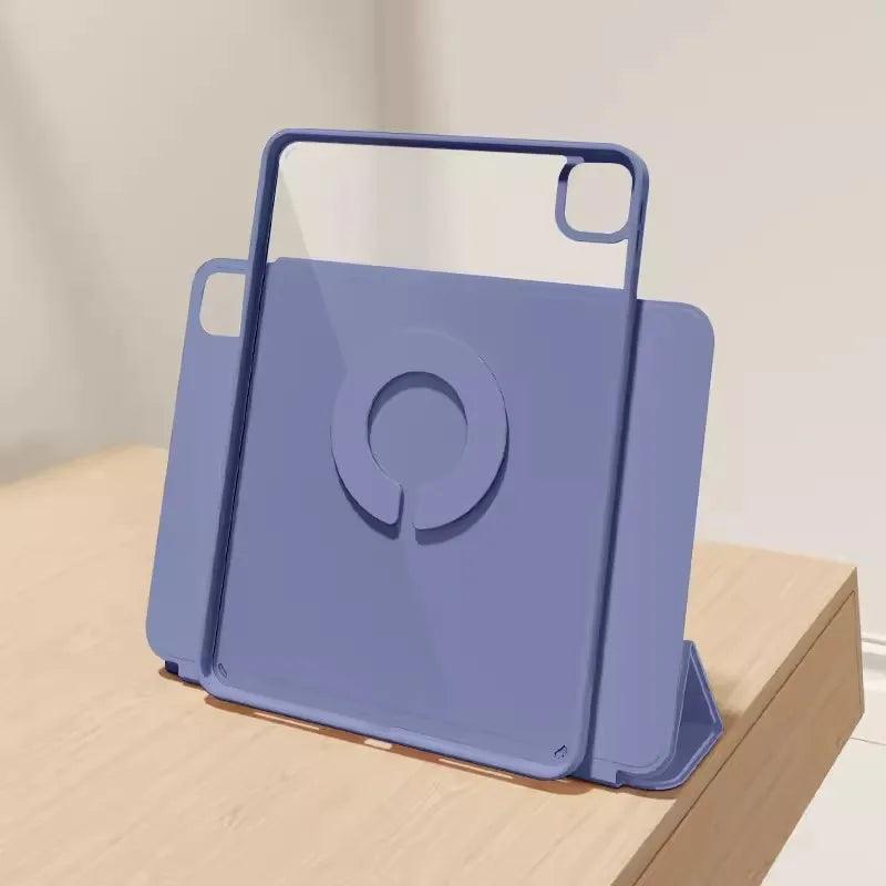 Magnetic Detachable iPad Case for easy access and protection.