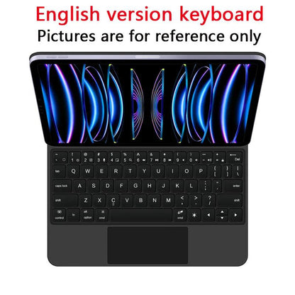 Magic Keyboard for iPad with backlit keys, multi-touch trackpad, and floating design - Gadgets Bolt