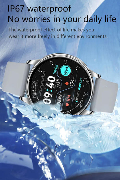 Smartwatch for Men and Women – Bluetooth Calls, Fitness Tracking, and Heart Rate Monitoring