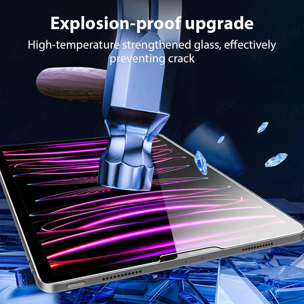 Tempered glass screen protector for iPad with high-definition clarity and durable, scratch-resistant design - Gadgets Bolt