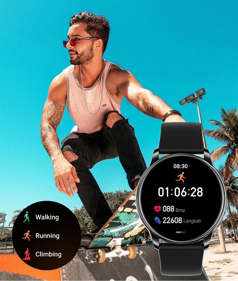 Smartwatch for Men and Women – Bluetooth Calls, Fitness Tracking, and Heart Rate Monitoring