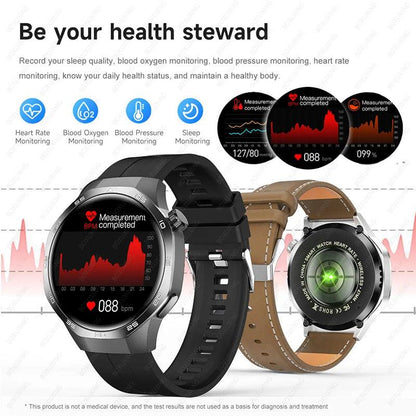 2025 GT5 Pro Smart Watch with Bluetooth call, GPS, and NFC features - Gadgets Bolt