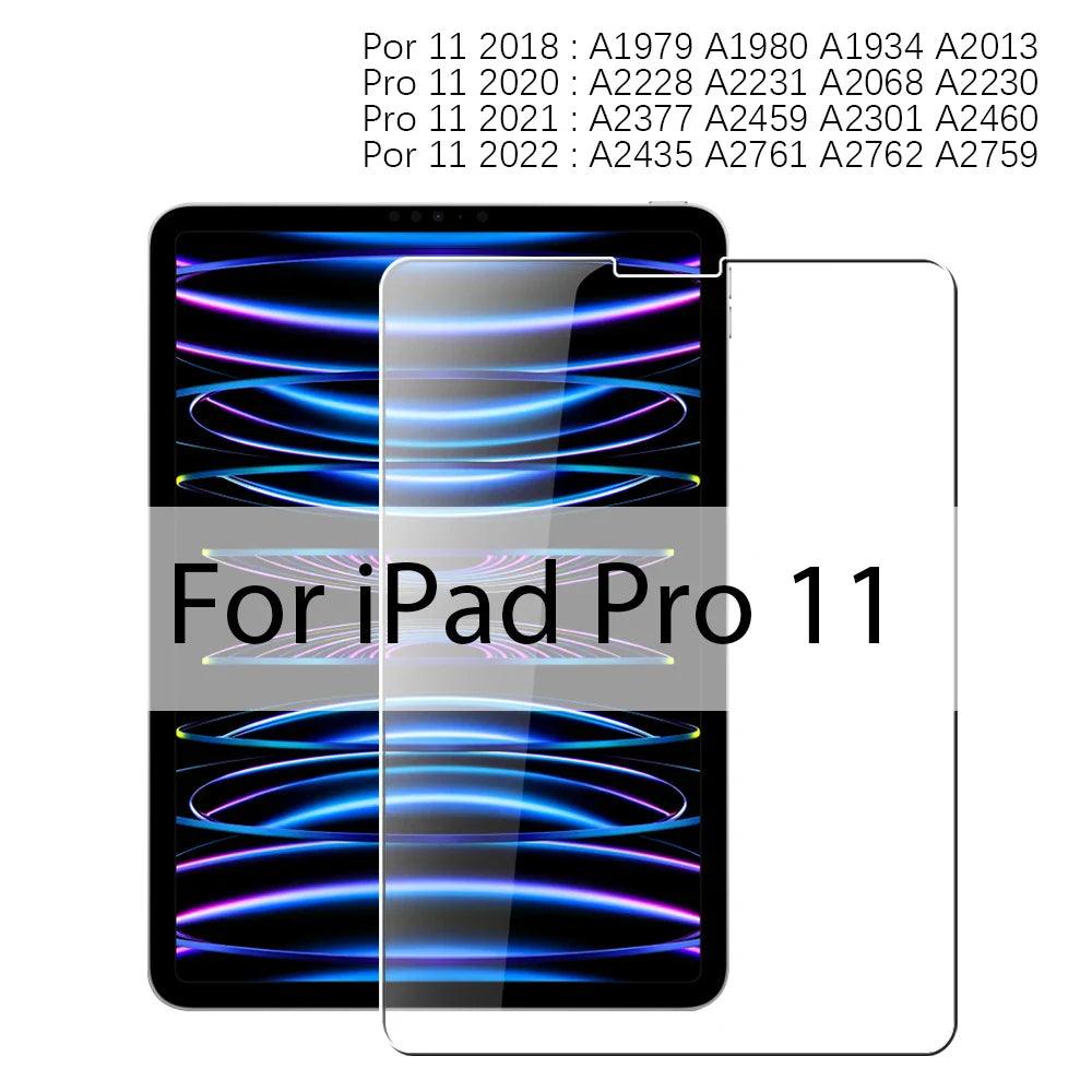 Tempered glass screen protector for iPad with high-definition clarity and durable, scratch-resistant design - Gadgets Bolt