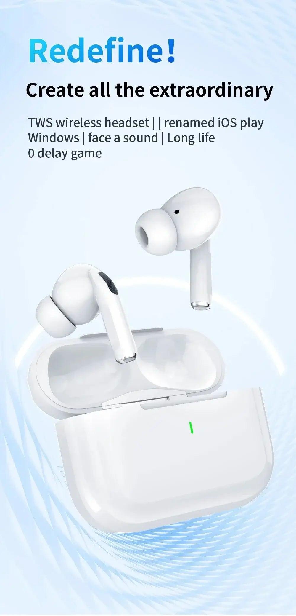 Original Air Pro Bluetooth Earphones, Wireless Earbuds, Bluetooth Headphones