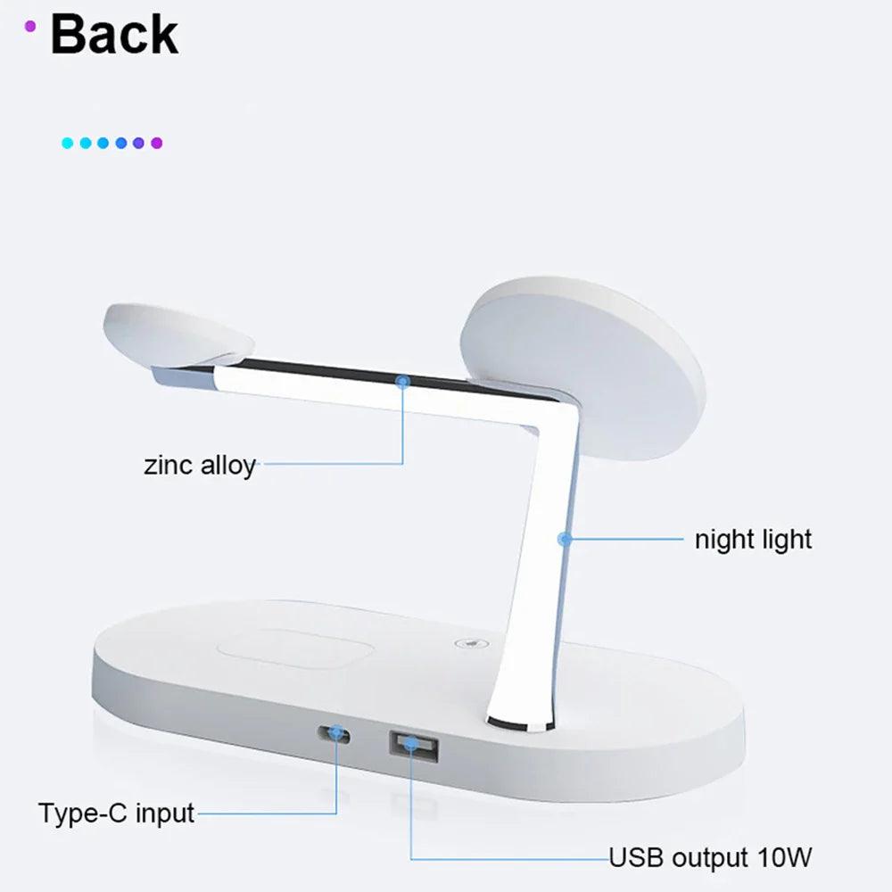 Fast wireless charging stand for iPhone and other devices with quick charging support - Gadgets Bolt