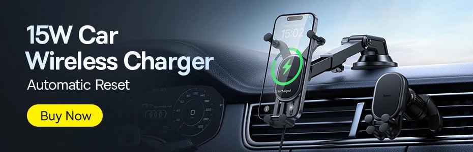 Wireless Car Charger, Car Phone Holder, Phone Mount, Wireless Charging Pad, Car Accessories, Mobile Holder