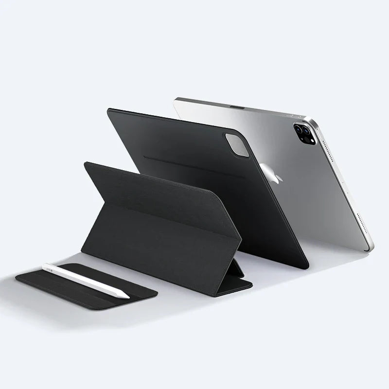 Smart cover for iPad with magnetic closure, auto sleep/wake function, and slim design - Gadgets Bolt