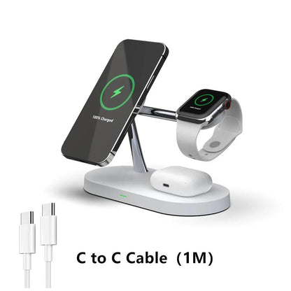 Fast wireless charging stand for iPhone and other devices with quick charging support - Gadgets Bolt