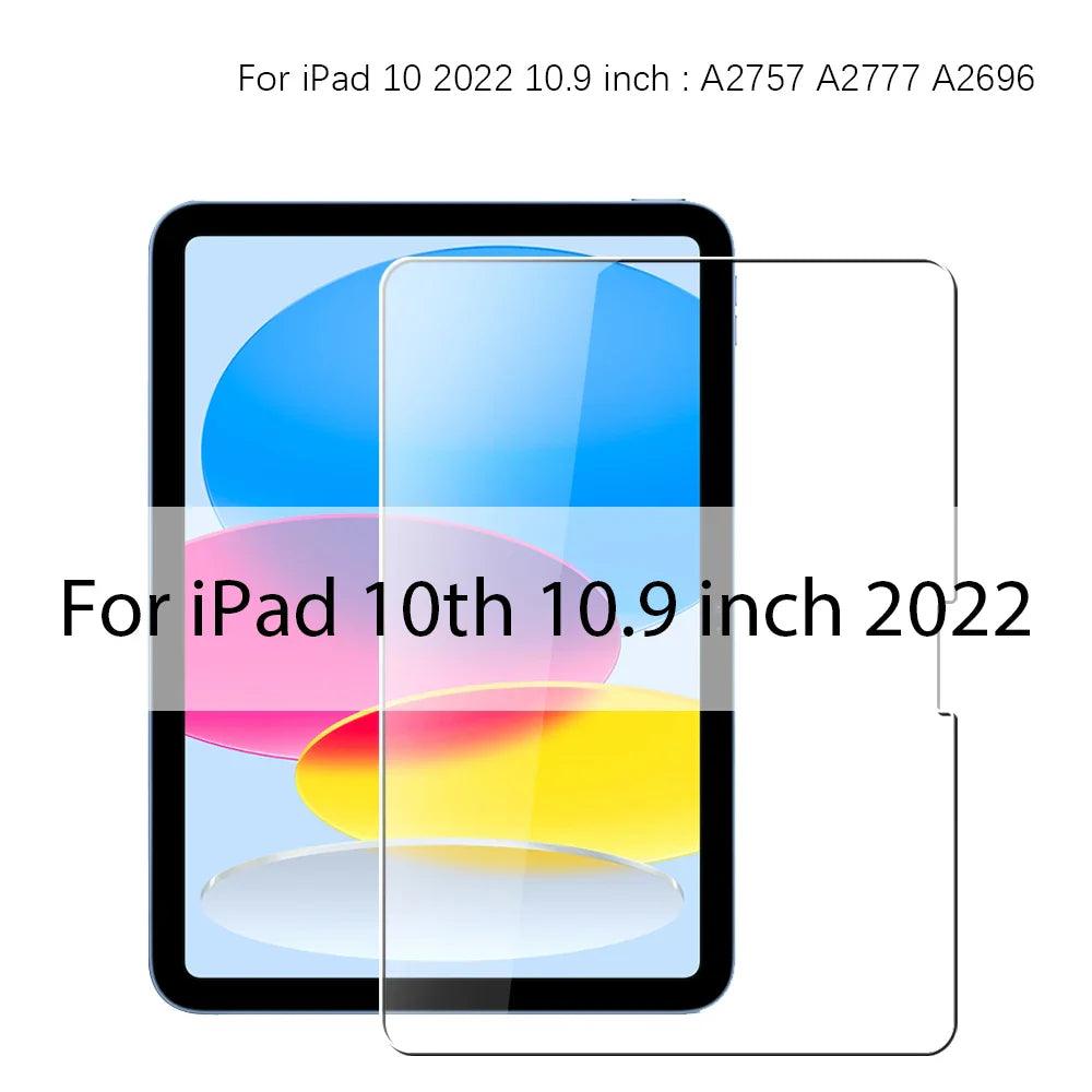 Tempered glass screen protector for iPad with high-definition clarity and durable, scratch-resistant design - Gadgets Bolt