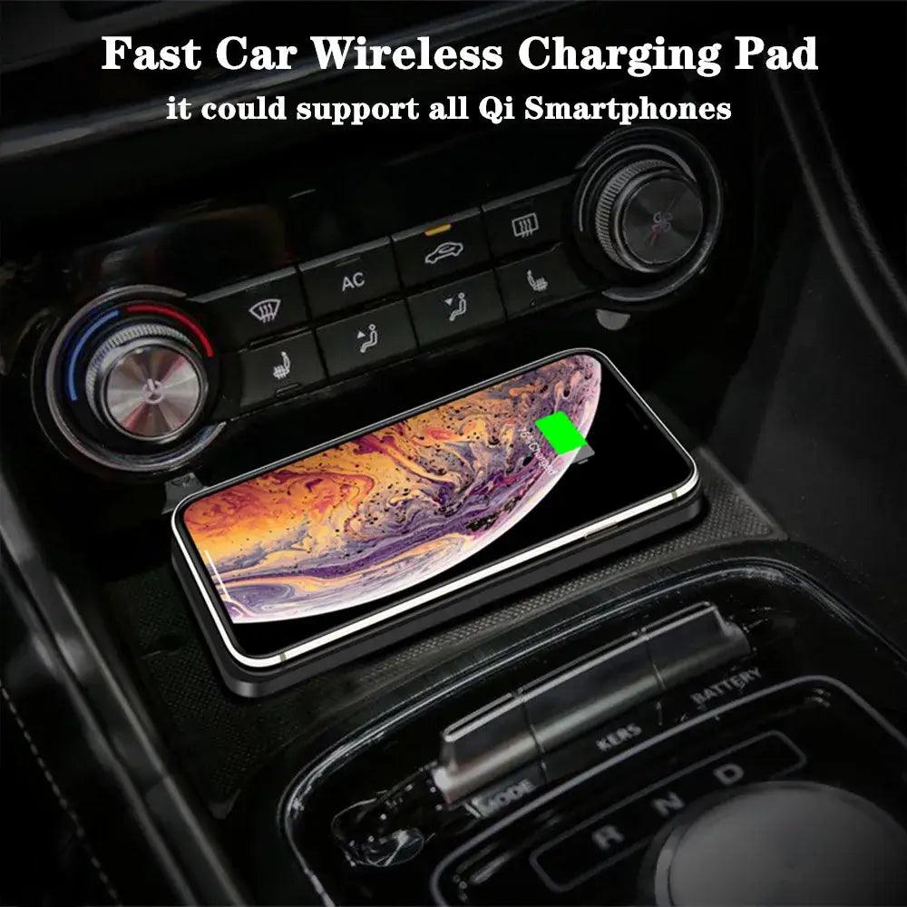 Wireless Car Charger, Car Phone Mount, Wireless Charging Pad, Phone Holder, Car Accessories