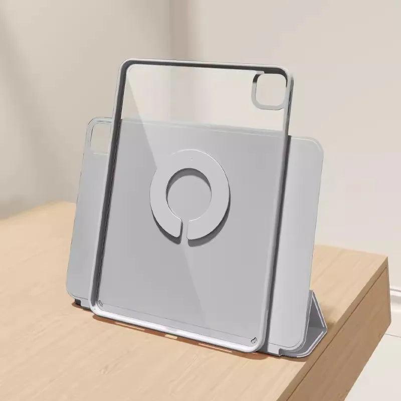 Magnetic Detachable iPad Case for easy access and protection.