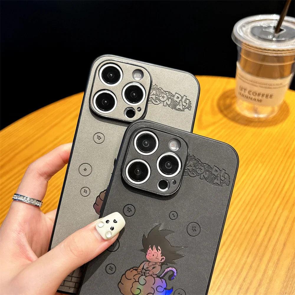 Dragon Ball Goku iPhone case featuring iconic anime design - Gadgets Bolt