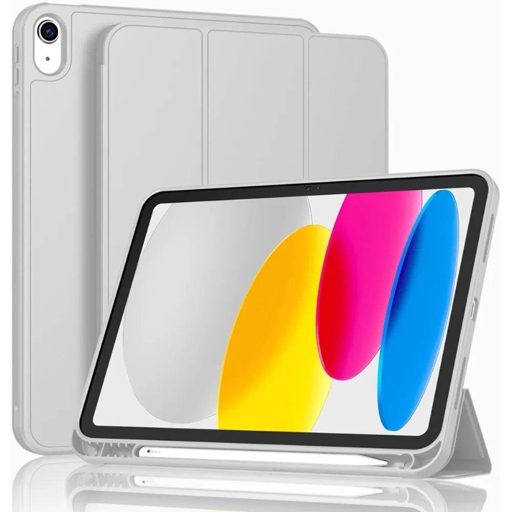 iPad magnetic case with pencil holder and premium protection, designed for easy access and secure fit - Gadgets Bolt