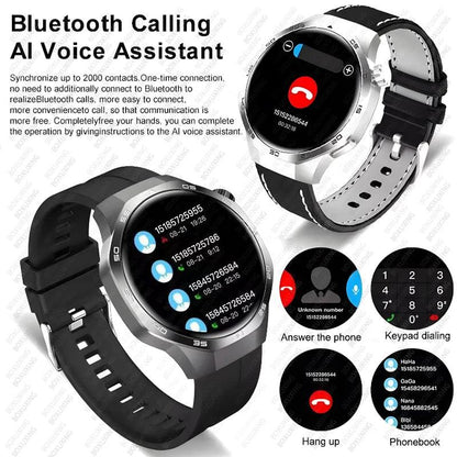 2025 GT5 Pro Smart Watch with Bluetooth call, GPS, and NFC features - Gadgets Bolt