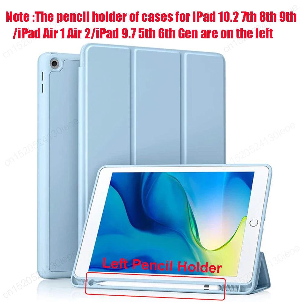 iPad Air 11 clear case with stand, offering durable protection and easy viewing angles - Gadgets Bolt