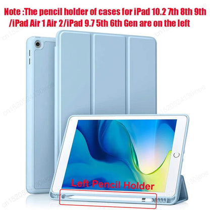 iPad Air 11 clear case with stand, offering durable protection and easy viewing angles - Gadgets Bolt