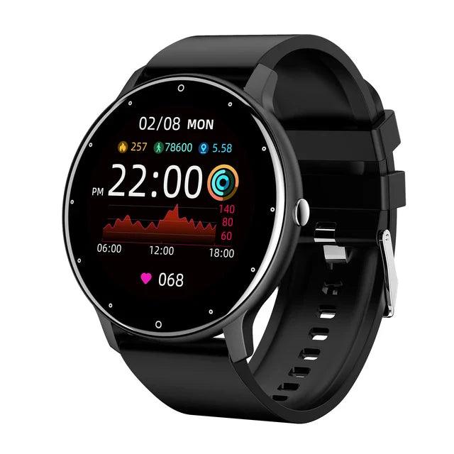 Smart fitness waterproof watch with activity tracking, heart rate monitor, and multi-sport modes - Gadgets Bolt