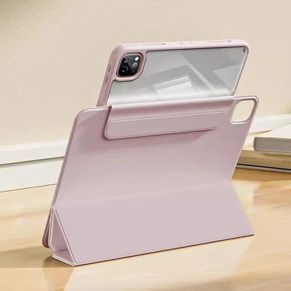 Magnetic Detachable iPad Case for easy access and protection.