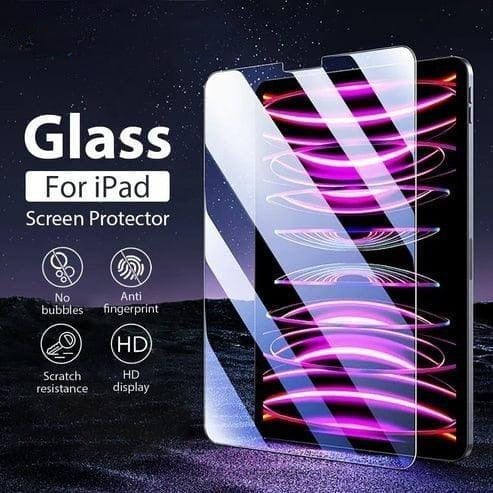 Tempered Glass Screen Protector for iPad – 9H Hardness &amp; HD Clarity